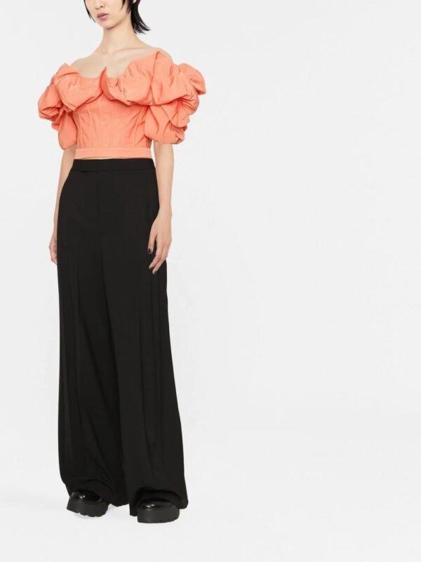 Alexander McQueen  ruched-detail off-shoulder corset - Image 2