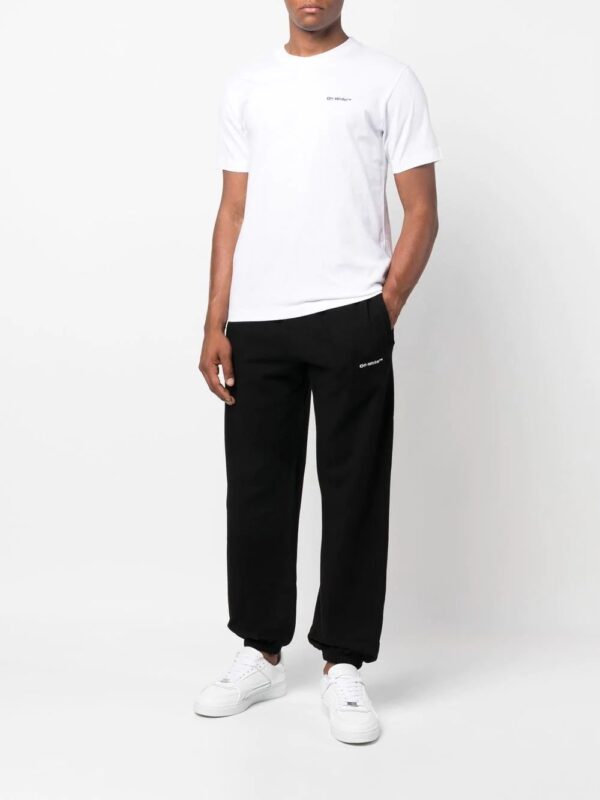 Off-White  Wave Diag-Stripe cotton T-shirt - Image 2