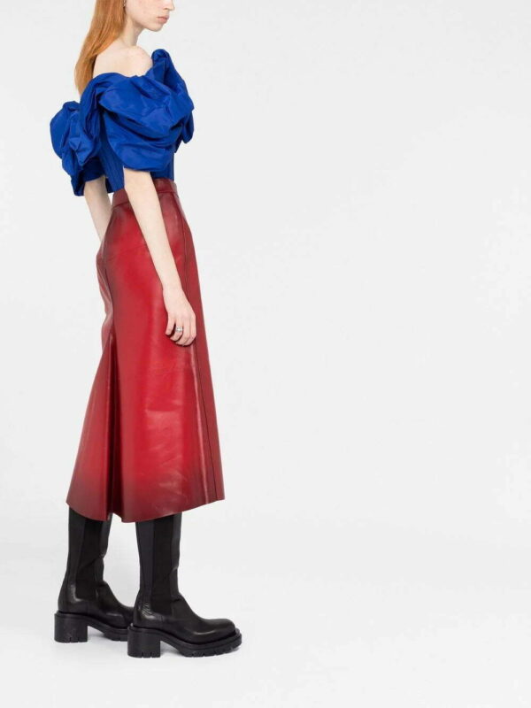 Alexander McQueen  off-shoulder corset-style top - Image 4