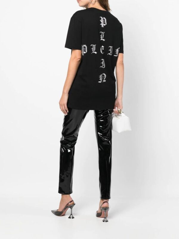 Philipp Plein  Gothic Plein crystal-embellished T-shirt - Image 2