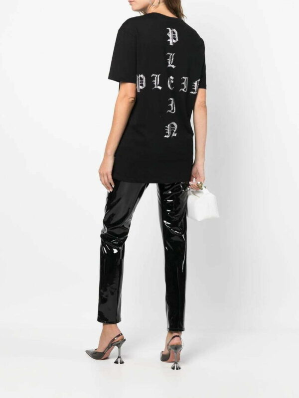 Philipp Plein  Gothic Plein crystal-embellished T-shirt - Image 2