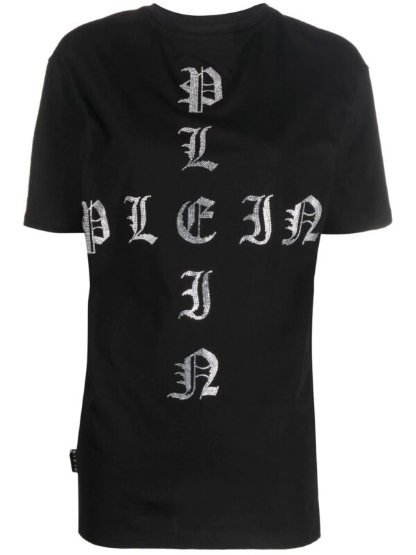 Philipp Plein  Gothic Plein crystal-embellished T-shirt