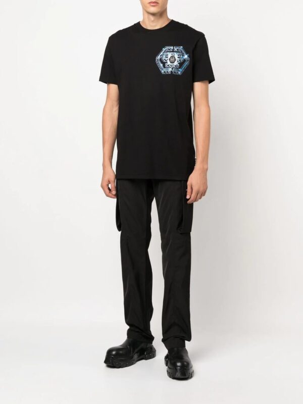 Philipp Plein  Hexagon logo-print T-shirt - Image 2