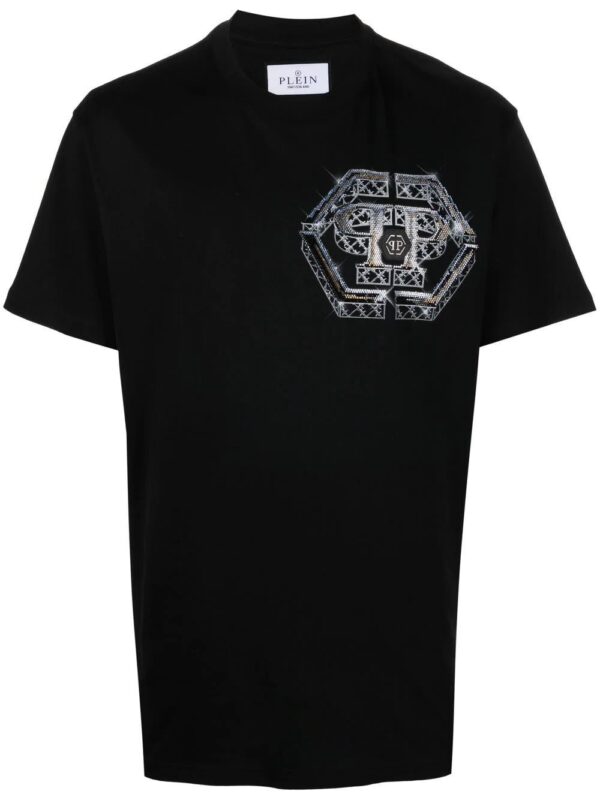 Philipp Plein  Hexagon logo print T-shirt