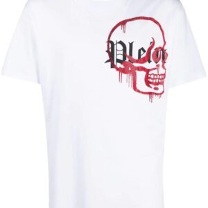Philipp Plein  V-neck logo T-shirt