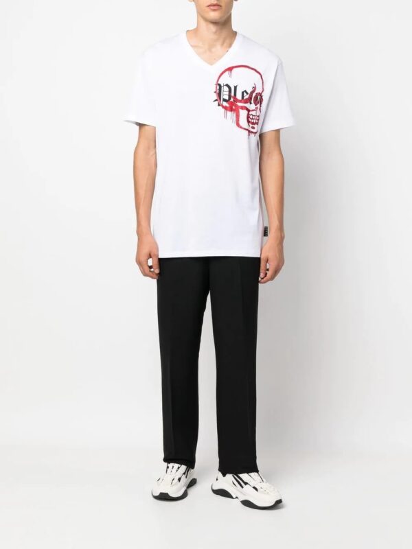 Philipp Plein  V-neck logo T-shirt - Image 2