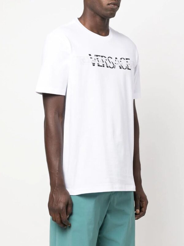 Versace  logo-print crew-neck T-shirt - Image 3