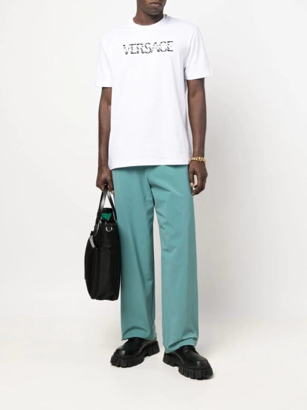 Versace  logo-print crew-neck T-shirt - Image 2