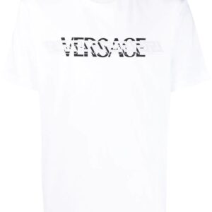 Versace logo-print crew-neck T-shirt