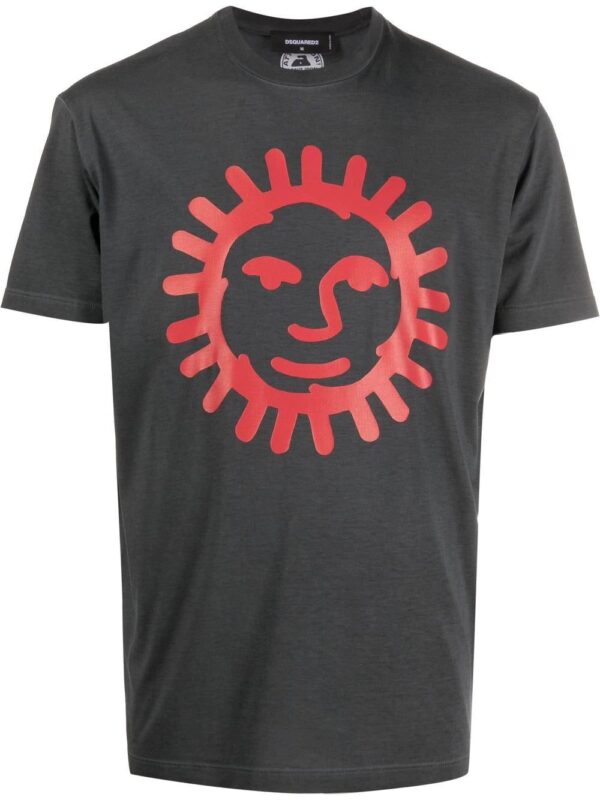 Dsquared2  sun-print cotton T-shirt