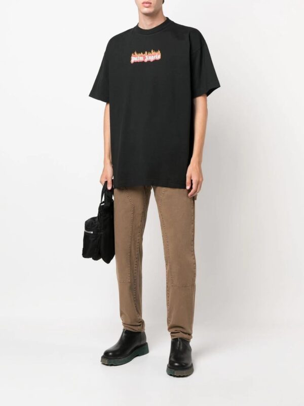 Palm Angels  logo-print T-shirt - Image 2