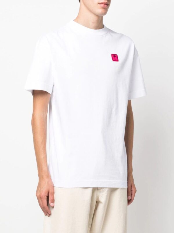 Palm Angels  logo patch short-sleeve T-shirt - Image 3