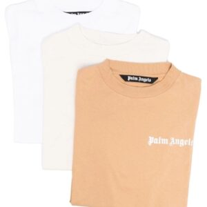 Palm Angels logo-print short-sleeve T-shirt 3-pack