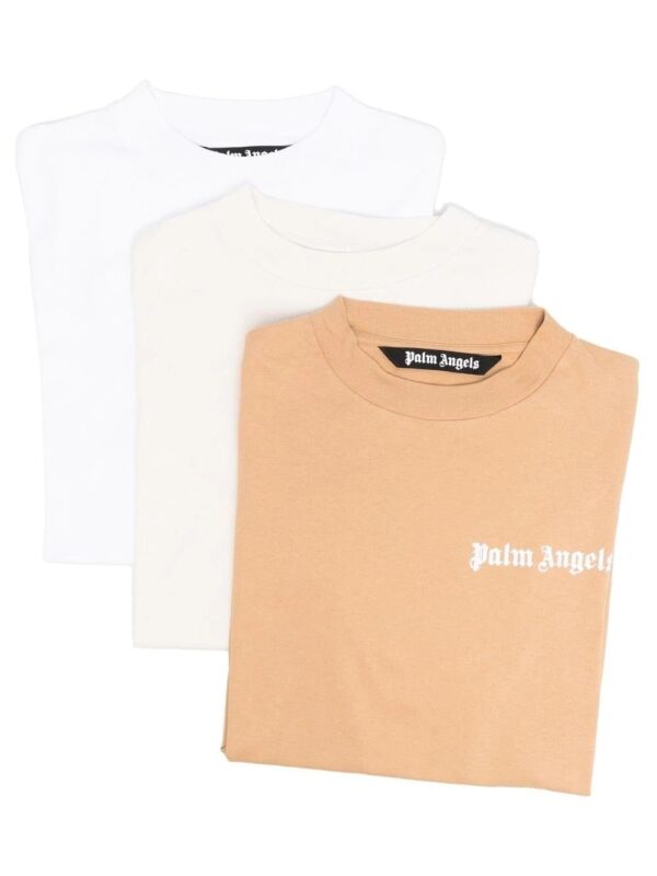 Palm Angels logo-print short-sleeve T-shirt 3-pack