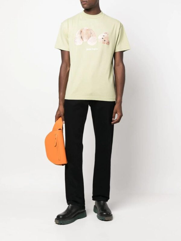 Palm Angels  Teddy Bear cotton T-Shirt - Image 2