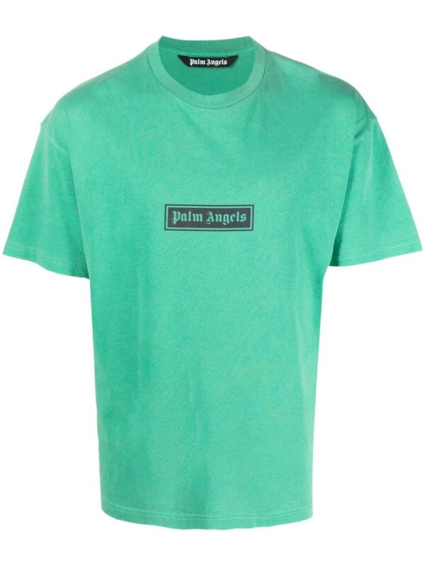 Palm Angels  box logo-print T-shirt