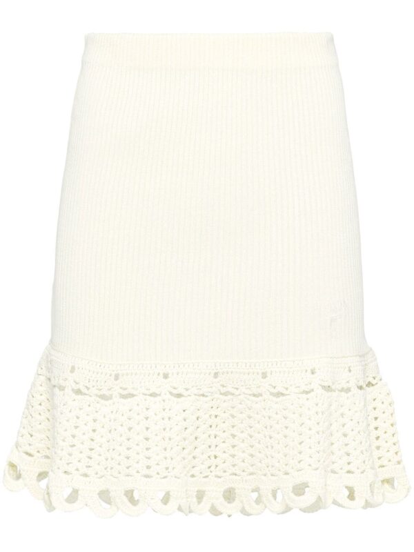 Prada  crochet knitted skirt