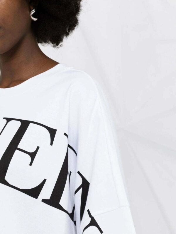 Alexander McQueen  logo-print oversized cotton T-shirt - Image 3