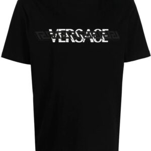Versace logo-print crew-neck T-shirt