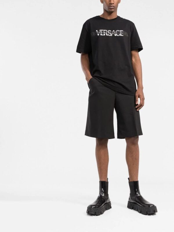 Versace logo-print crew-neck T-shirt - Image 2