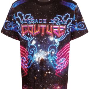 Versace Jeans Couture logo graphic print T-shirt