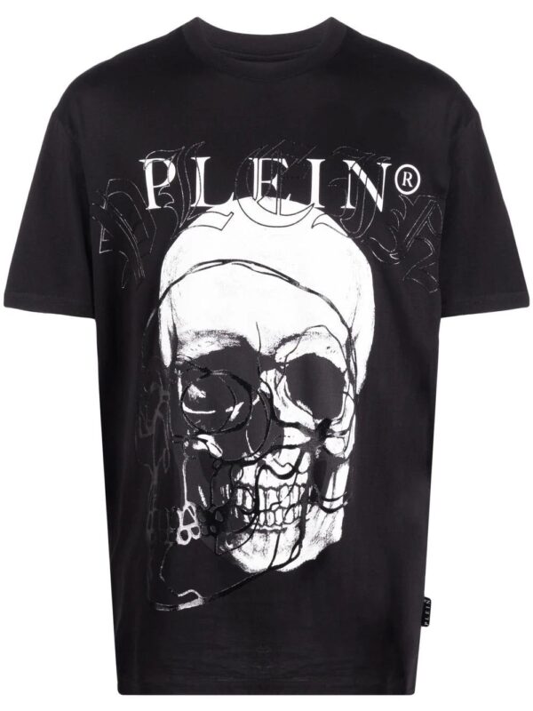 Philipp Plein  skull print cotton T-shirt
