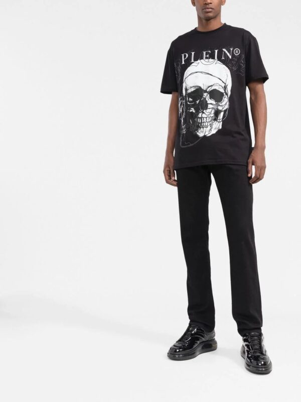 Philipp Plein  skull print cotton T-shirt - Image 2