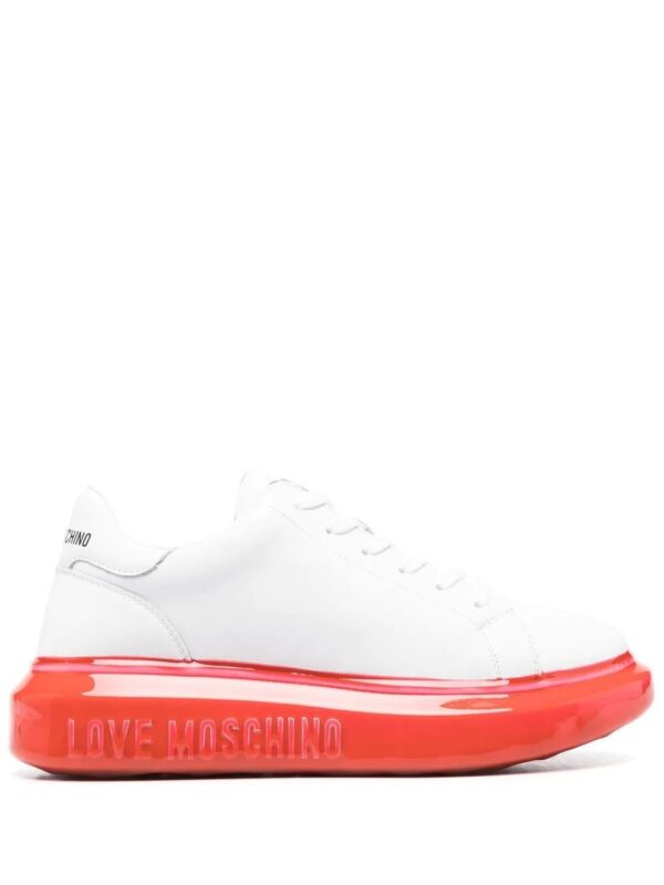 Love Moschino  logo-print low-top sneakers