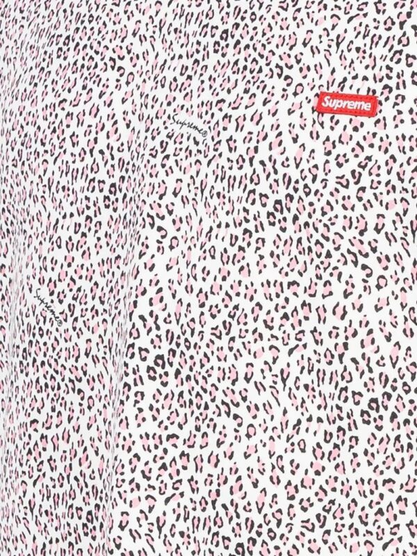 Supreme  leopard print box-logo T-shirt - Image 2