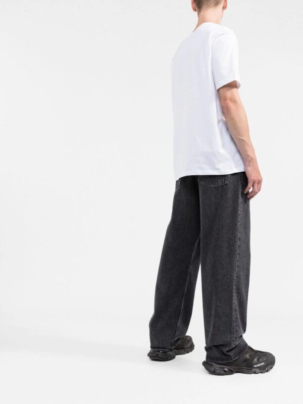 Balmain logo-print organic cotton T-shirt - Image 4