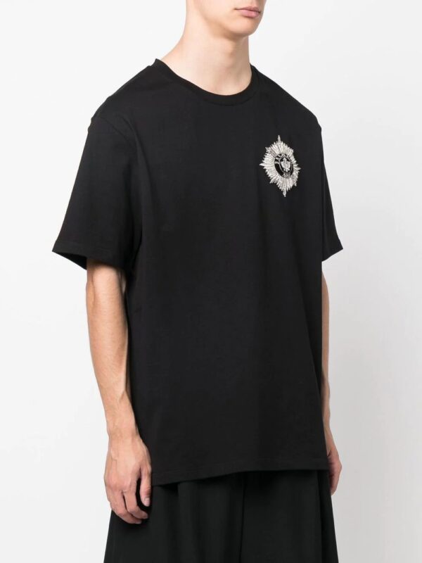 Balmain  logo-appliqué cotton T-shirt - Image 3