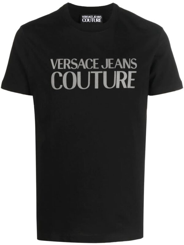Versace logo-print cotton T-shirt