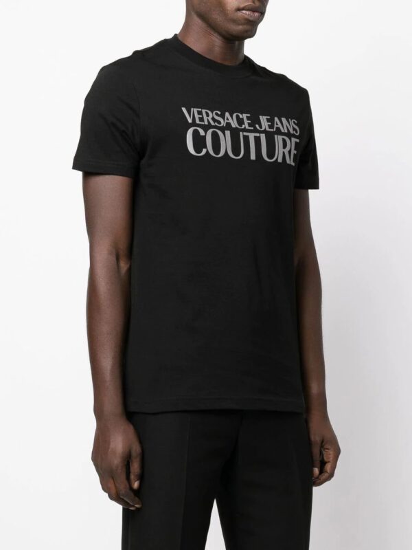Versace logo-print cotton T-shirt - Image 3