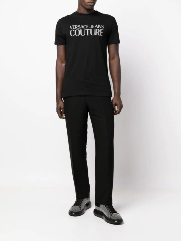 Versace logo-print cotton T-shirt - Image 2