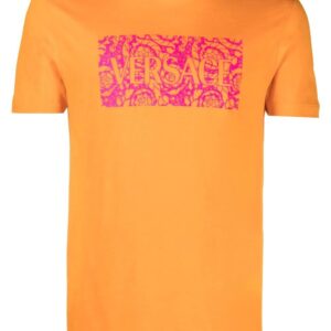 Versace logo-print short-sleeved T-shirt