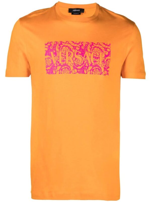 Versace  logo-print short-sleeved T-shirt