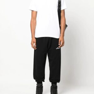 Off-White  embroidered logo cotton T-shirt