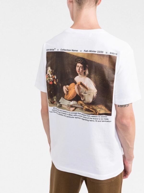 Off-white Caravaggio-print T-shirt - Image 3