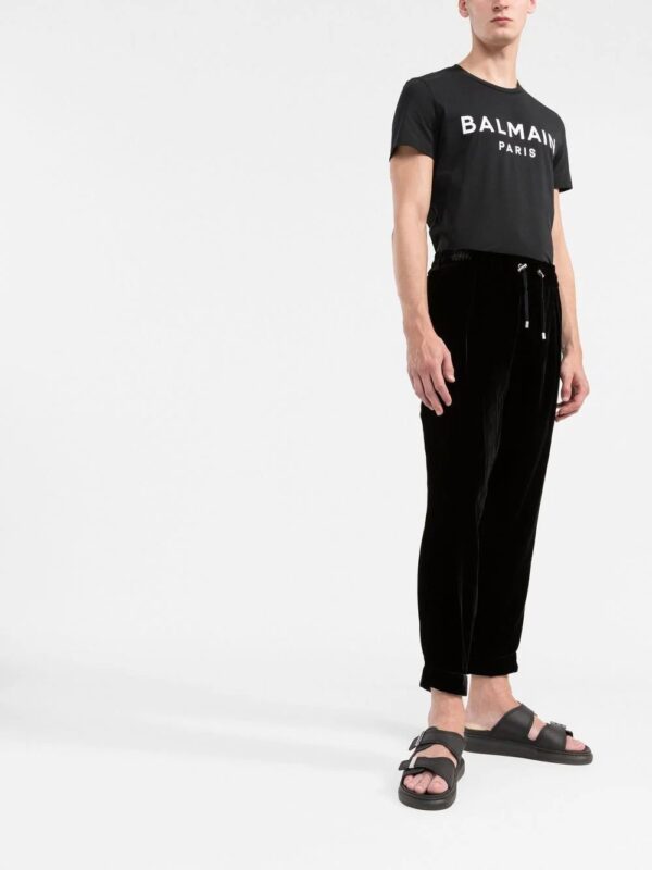 Balmain  logo-print round-neck T-shirt - Image 2