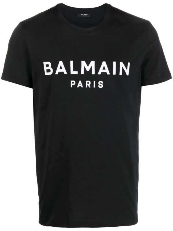 Balmain  logo-print round-neck T-shirt