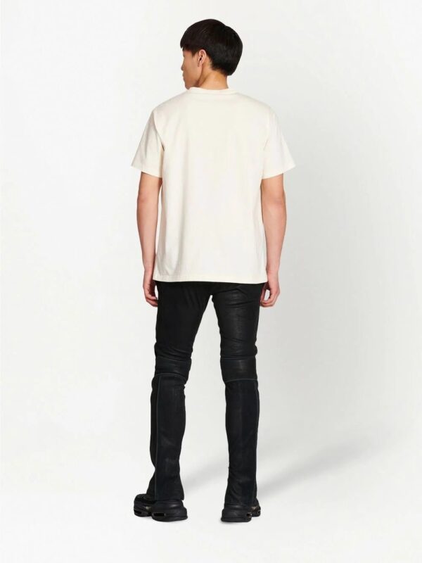 Balmain distressed logo-print cotton T-shirt - Image 4
