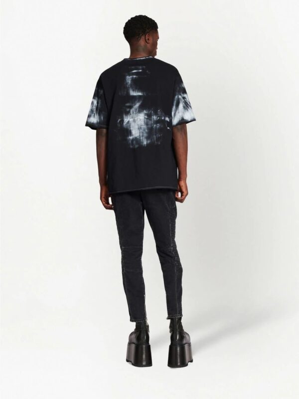Balmain brushed graffiti-print T-shirt - Image 3