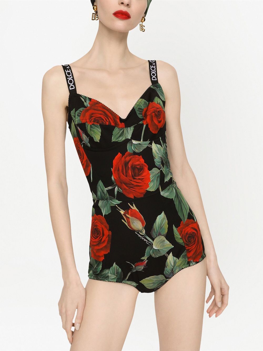 Dolce & Gabbana floral-print bodysuit - Image 5