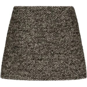 Dolce & Gabbana  tweed A-line mini skirt