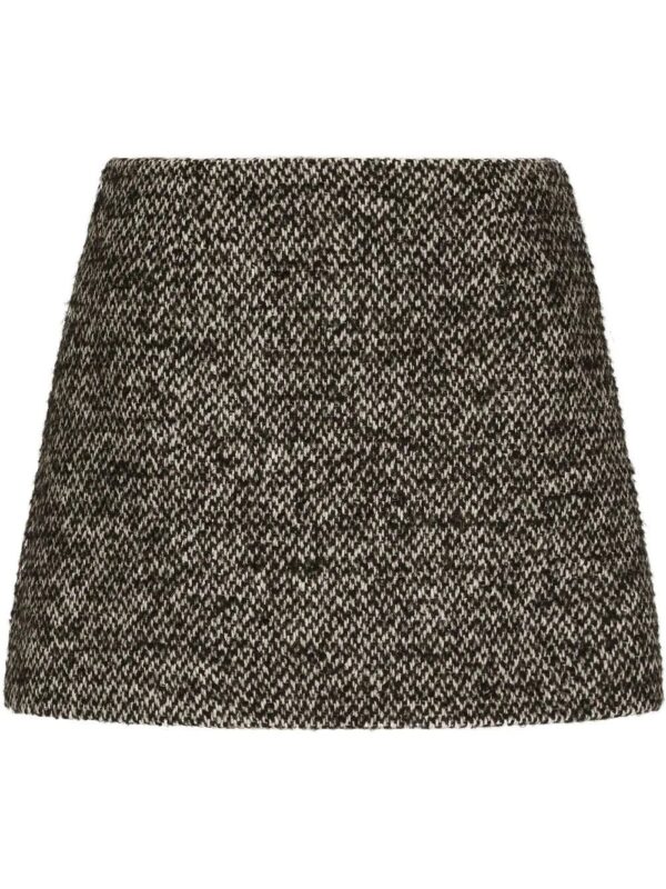 Dolce & Gabbana  tweed A-line mini skirt