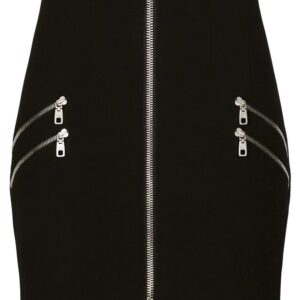 Dolce & Gabbana  zip detail mini skirt