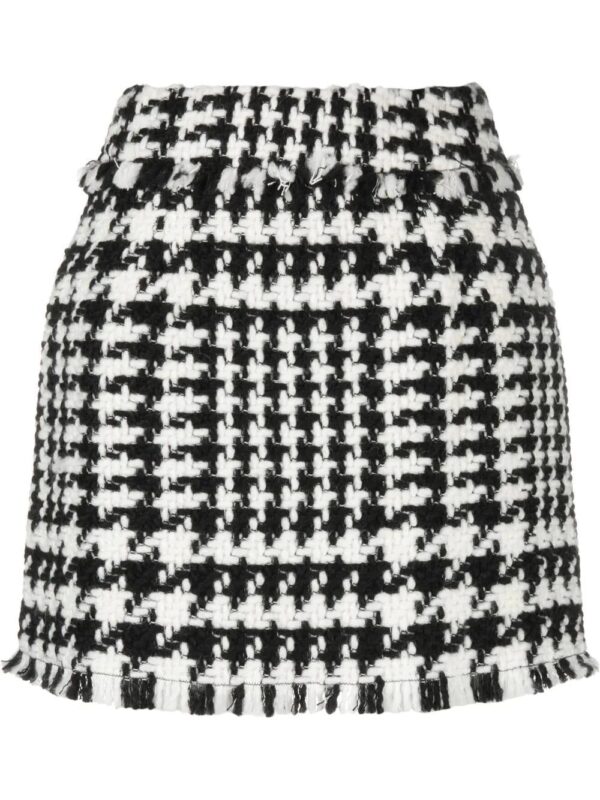 Dolce & Gabbana  houndstooth A-line mini skirt