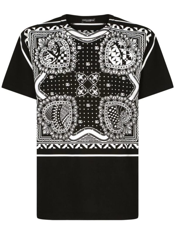 Dolce & Gabbana  bandana-print T-shirt