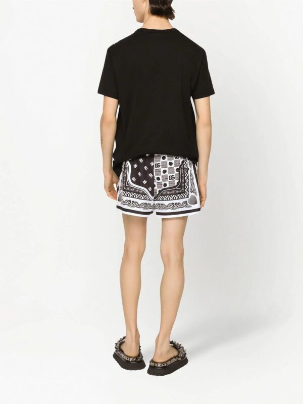 Dolce & Gabbana  bandana-print T-shirt - Image 4
