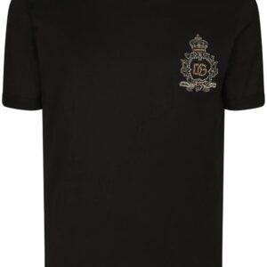 Dolce & Gabbana logo-patch cotton T-shirt